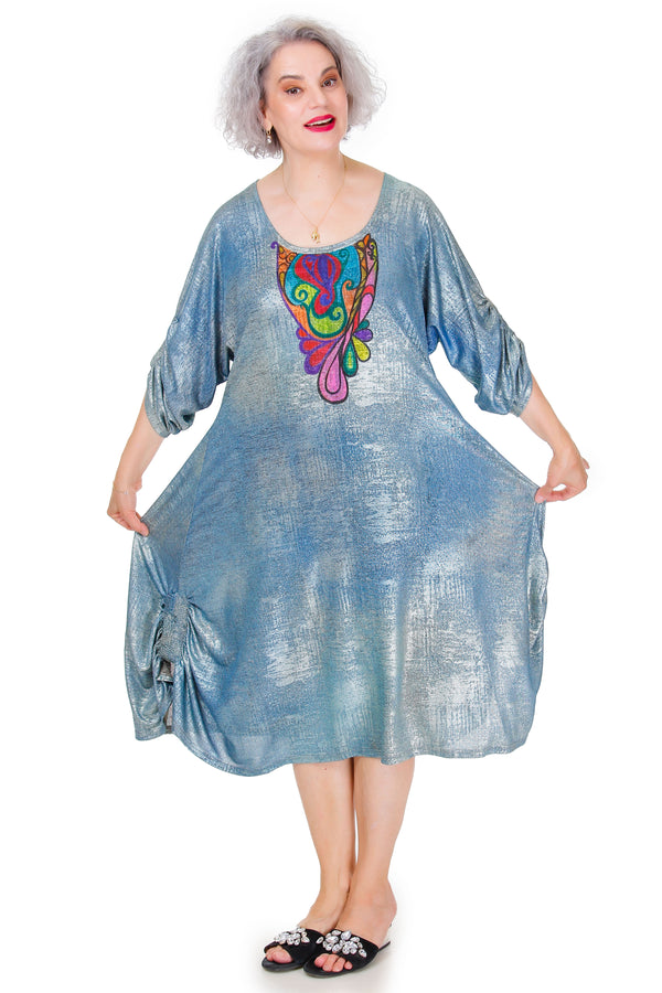 Rochie jerse degrade  Liza Panait Liza Panait Online Boutique